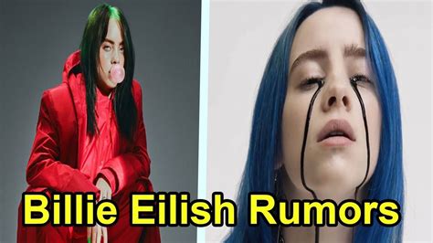 Billie Eilish Addressed The Rumors About Her Having A Sex。